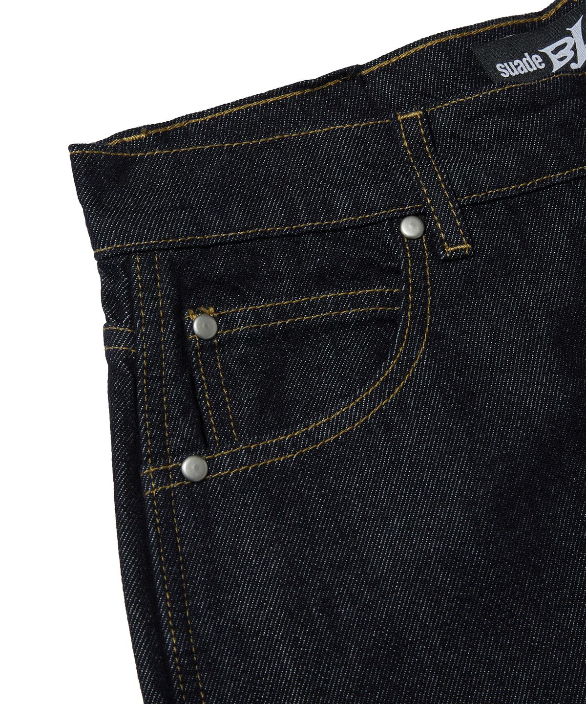 스웨이드(SUADE) BAGGY DENIM [RAW INDIGO]