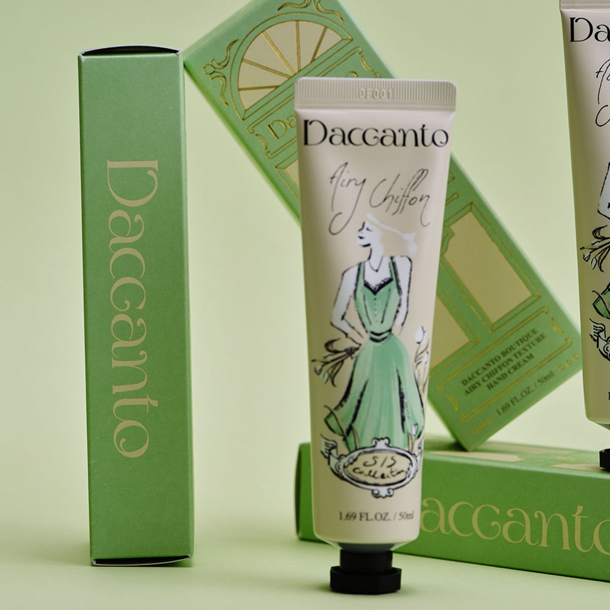 다칸토(DACCANTO) 텍스처 퍼퓸 핸드크림 50ml (리치벨벳/에어리쉬폰/2종세트 택1)