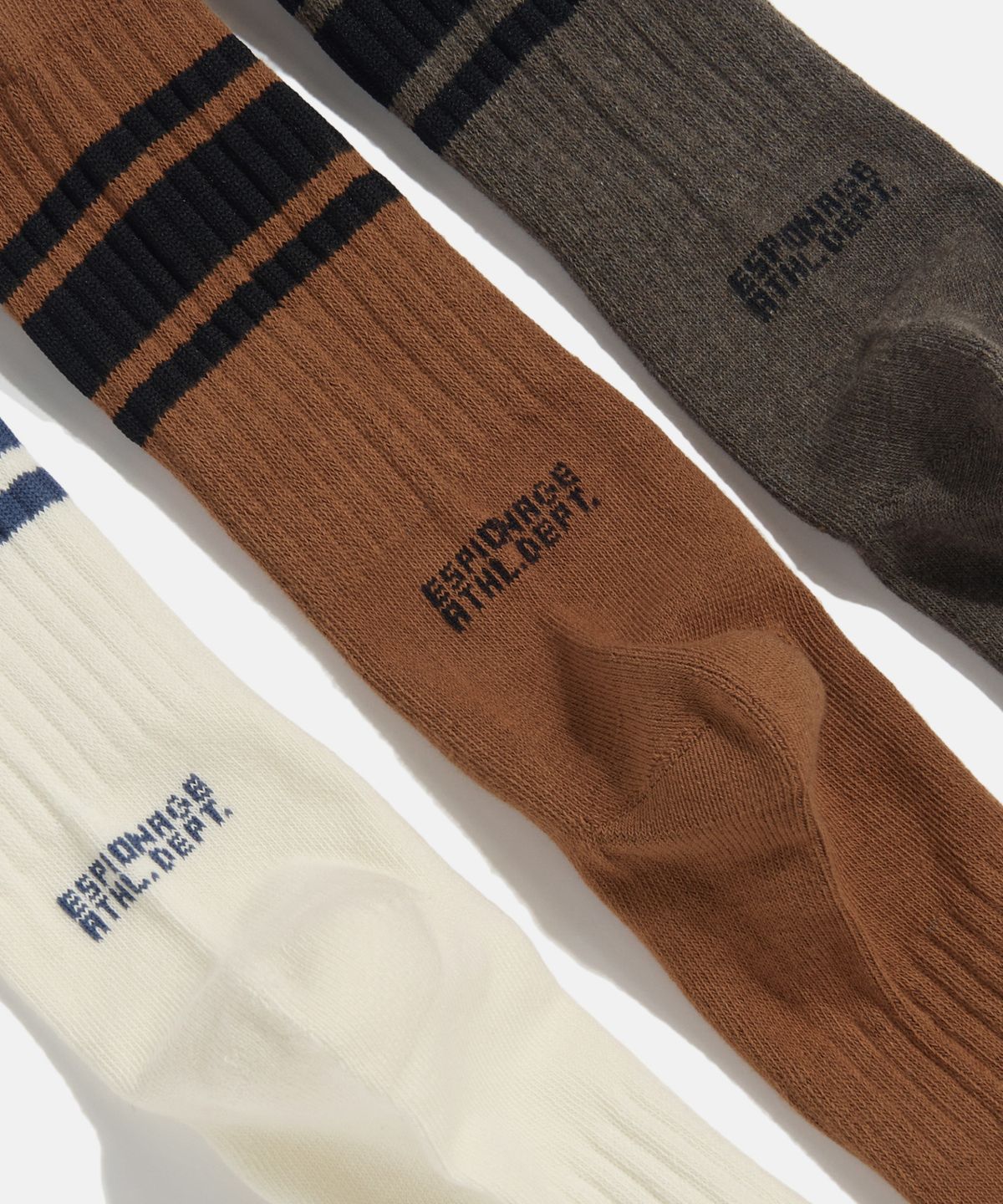 에스피오나지(ESPIONAGE) Skater Athletic Socks Vol.1 (3 Pack)