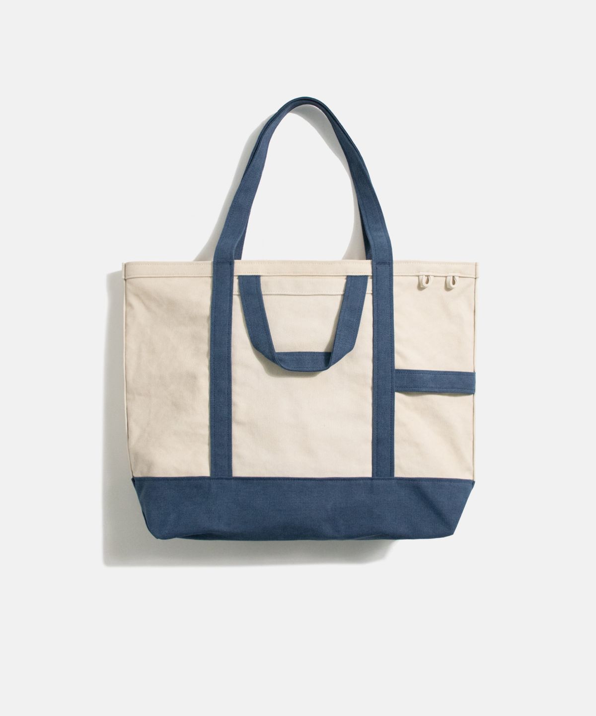 에스피오나지(ESPIONAGE) Heavy Canvas Tote Bag Navy