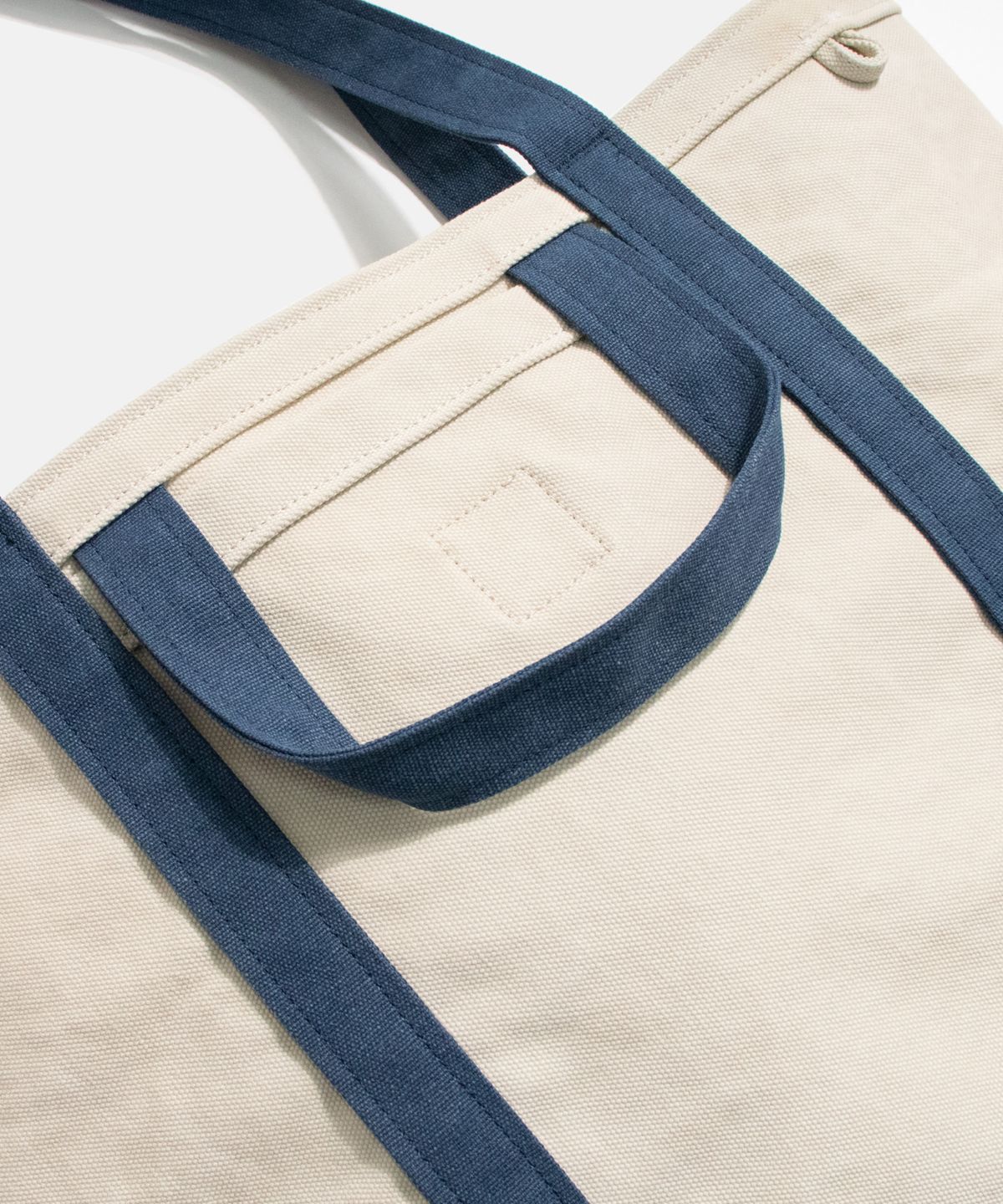 에스피오나지(ESPIONAGE) Heavy Canvas Tote Bag Navy