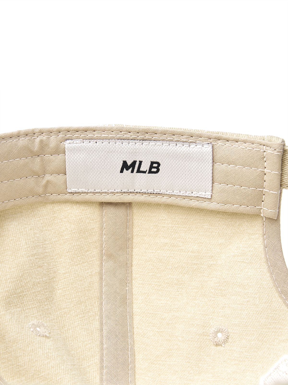 엠엘비(MLB) 바시티 빈티지 오벌 스티치 언스트럭쳐 볼캡 BOS (L.Beige)