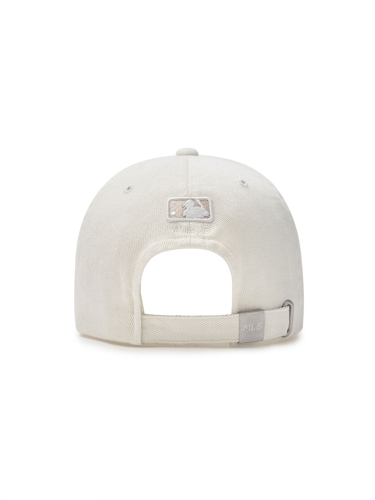 엠엘비(MLB) 컬러 데님 언스트럭쳐 볼캡 NY (Cream)