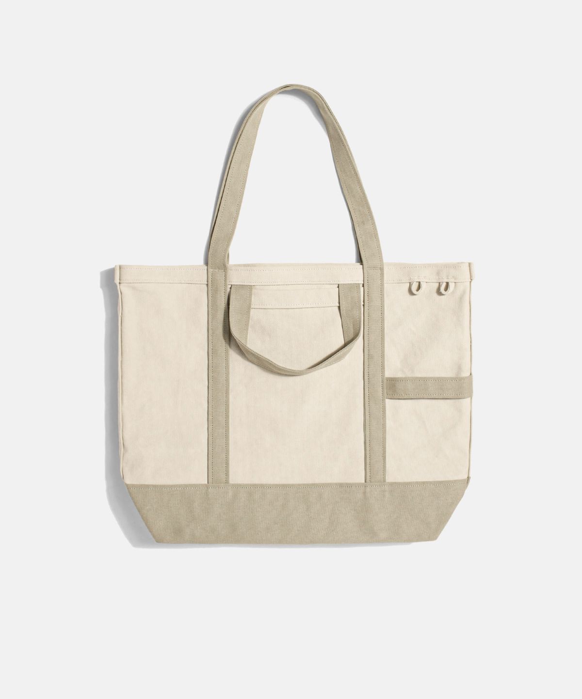 에스피오나지(ESPIONAGE) Heavy Canvas Tote Bag Beige