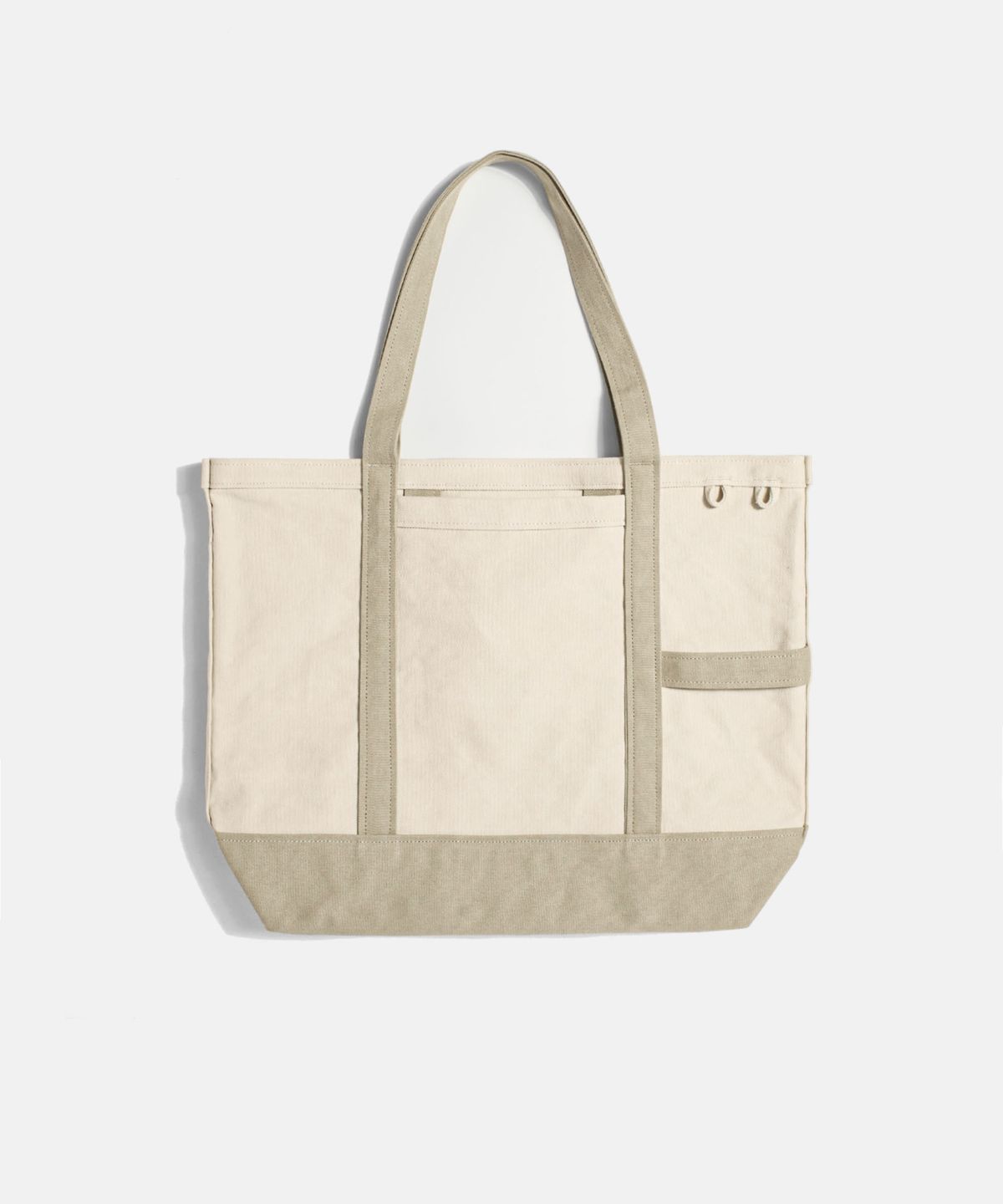 에스피오나지(ESPIONAGE) Heavy Canvas Tote Bag Beige