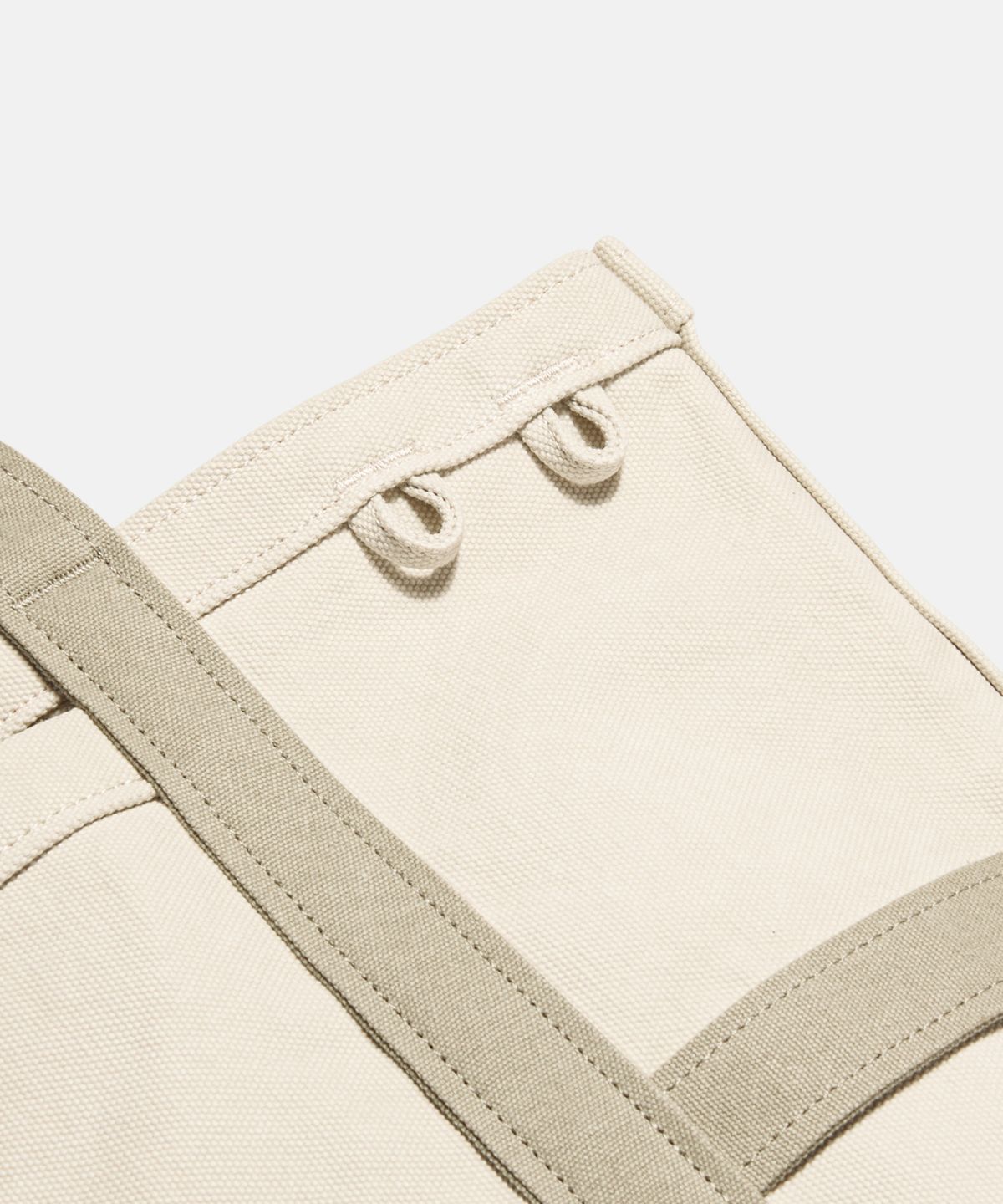 에스피오나지(ESPIONAGE) Heavy Canvas Tote Bag Beige