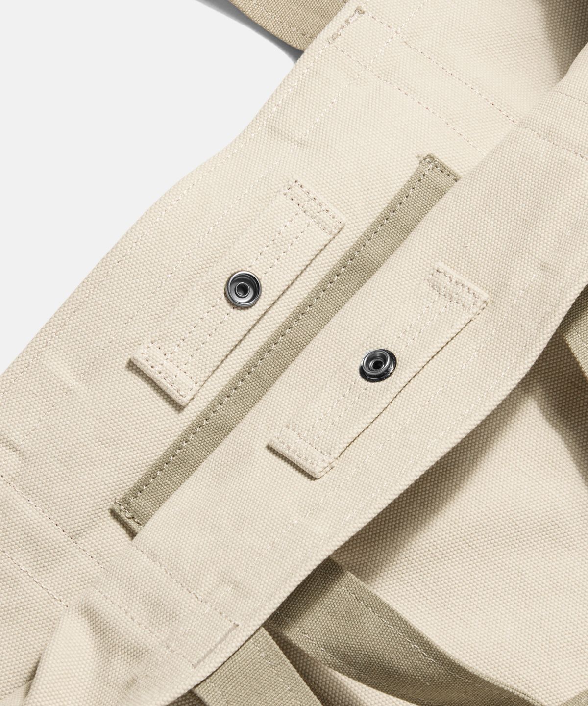 에스피오나지(ESPIONAGE) Heavy Canvas Tote Bag Beige