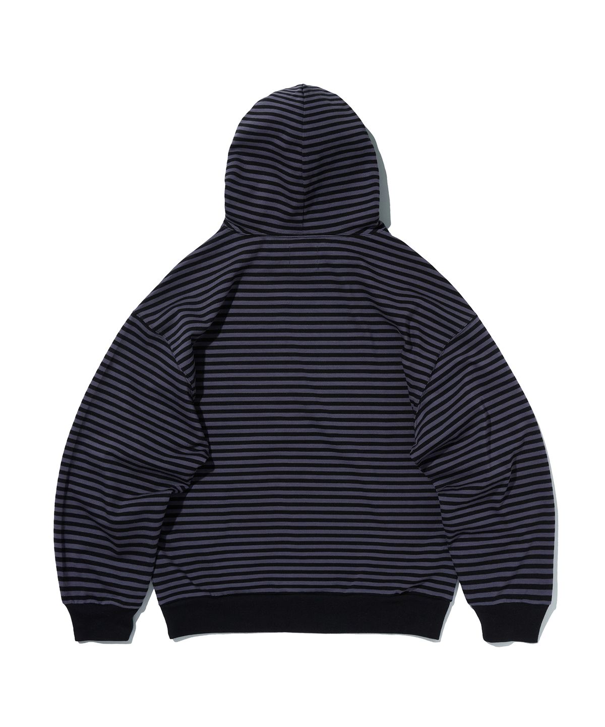 스웨이드(SUADE) STRIPE HOODIE [BLACK]