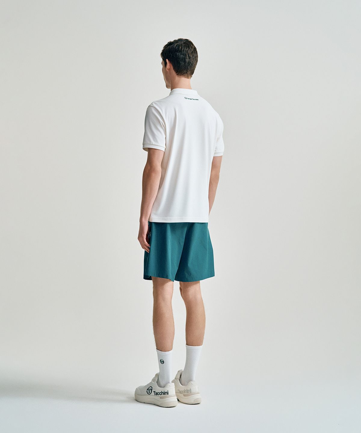 세르지오 타키니(SERGIO TACCHINI) M 에센셜 7인치 반바지 (D.Green)