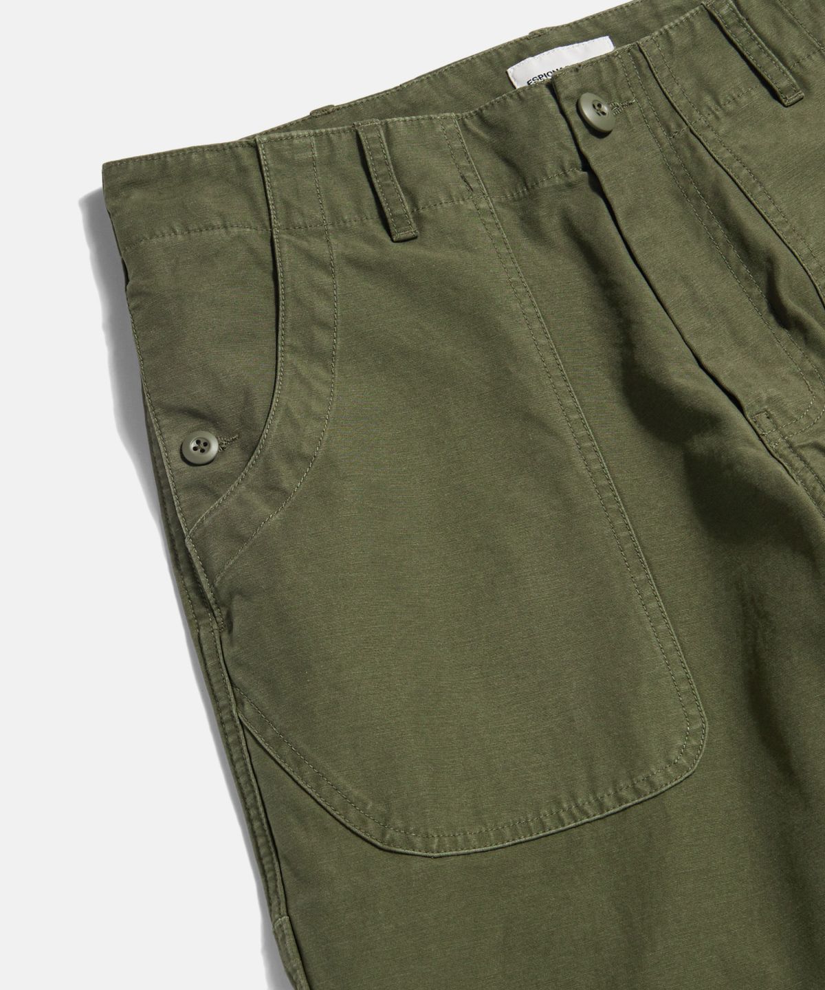 에스피오나지(ESPIONAGE) Swiss Army Work Pants Olive
