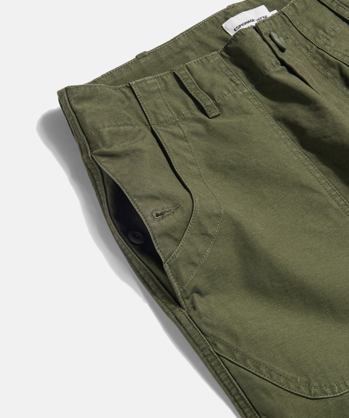 에스피오나지(ESPIONAGE) Swiss Army Work Pants Olive