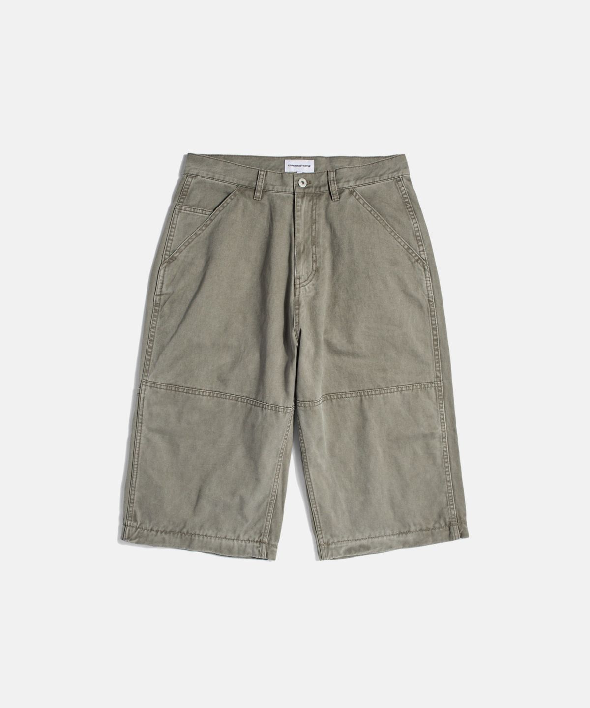 에스피오나지(ESPIONAGE) Detachable Double Knee Pants Grey