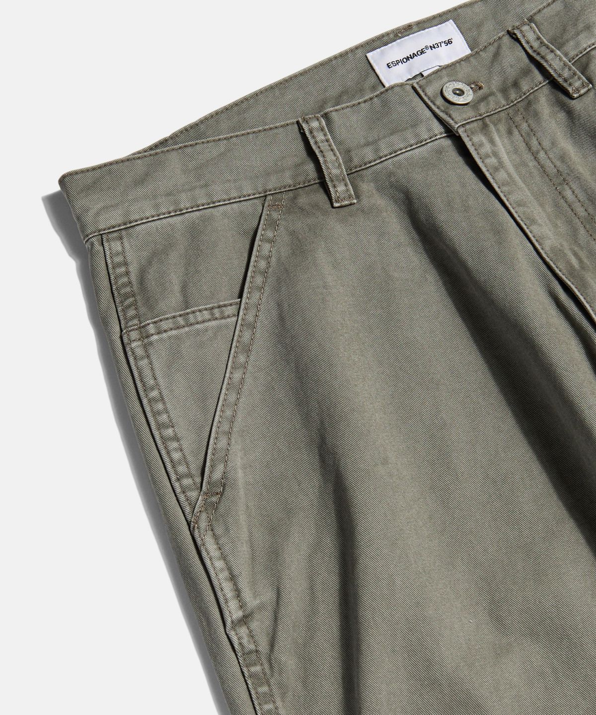 에스피오나지(ESPIONAGE) Detachable Double Knee Pants Grey