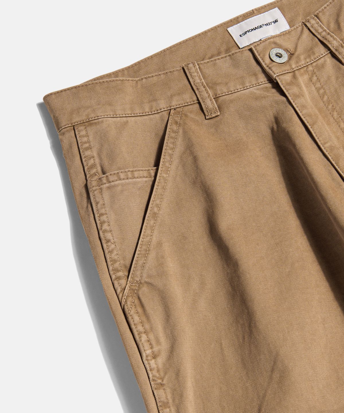 에스피오나지(ESPIONAGE) Detachable Double Knee Pants Peanut
