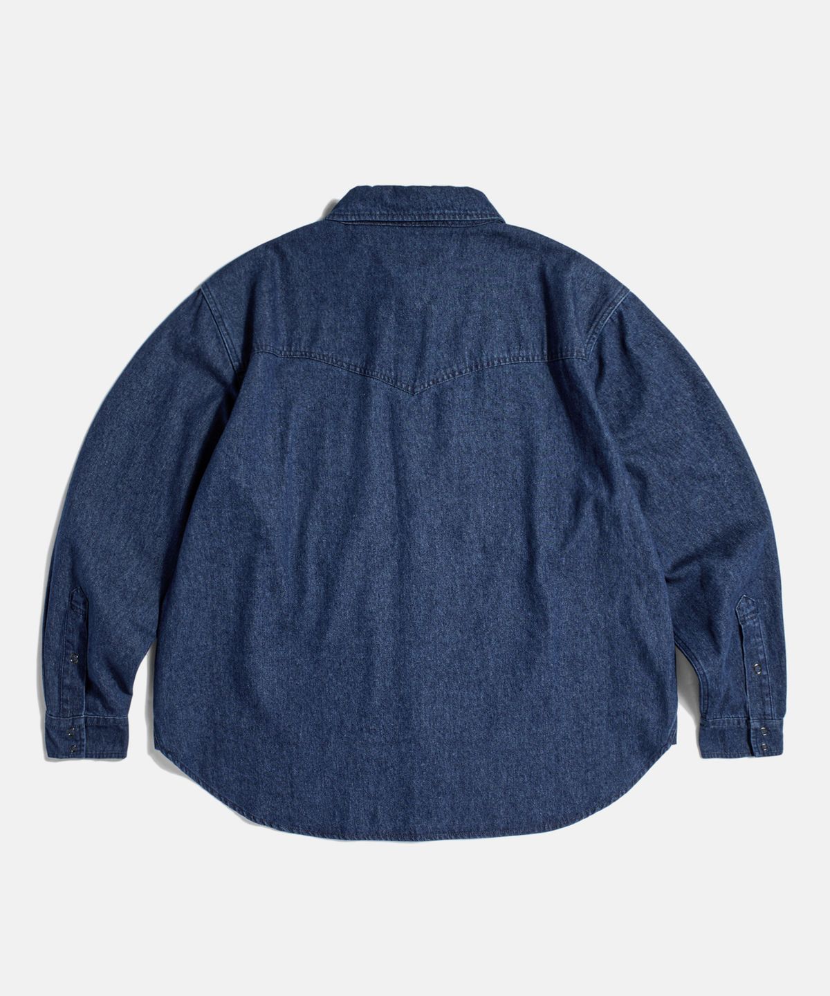 에스피오나지(ESPIONAGE) Denim Western Shirt Mid Indigo