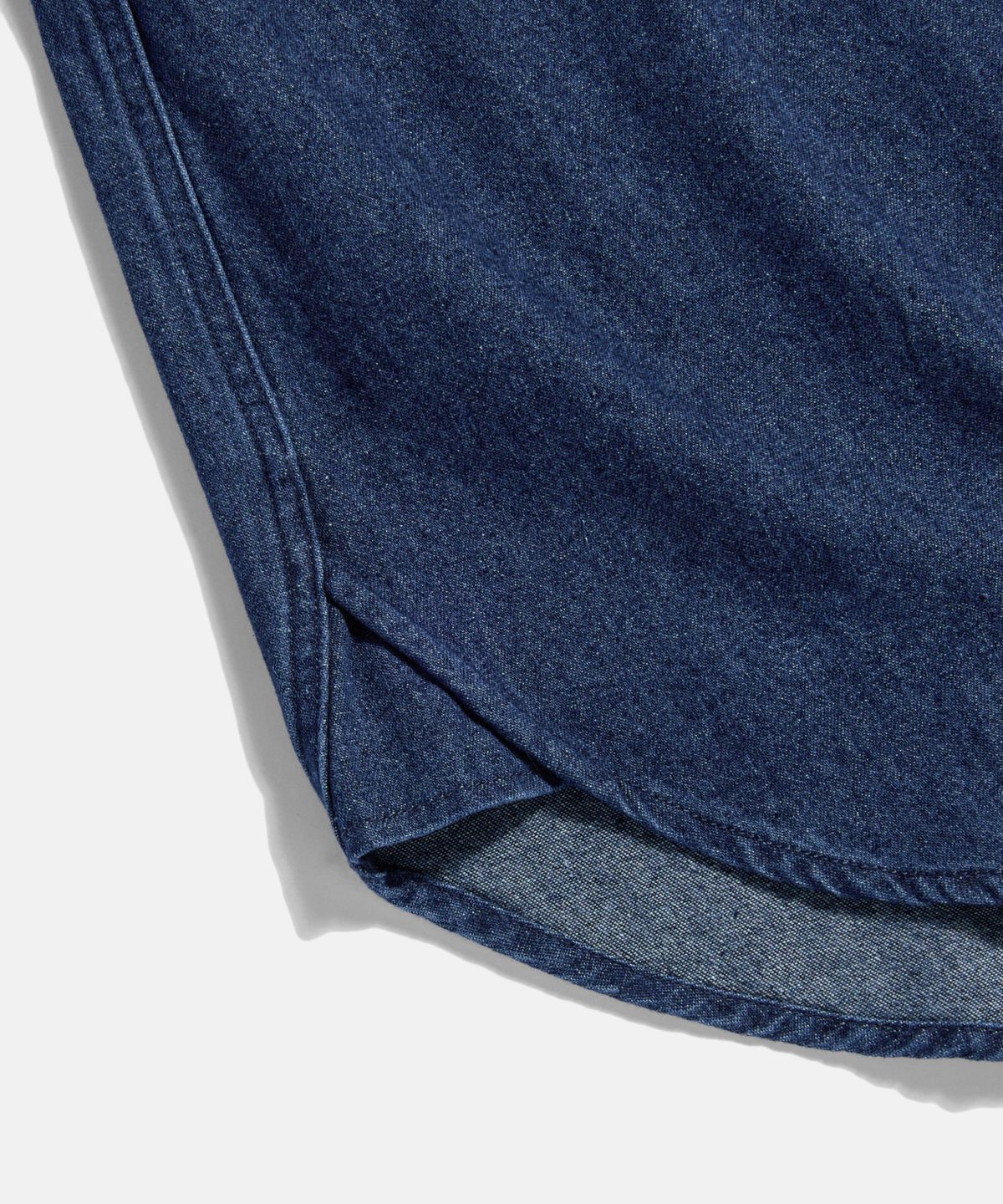 에스피오나지(ESPIONAGE) Denim Western Shirt Mid Indigo