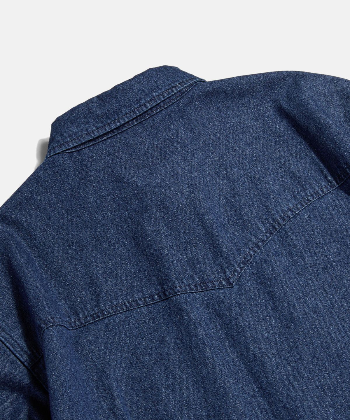 에스피오나지(ESPIONAGE) Denim Western Shirt Mid Indigo