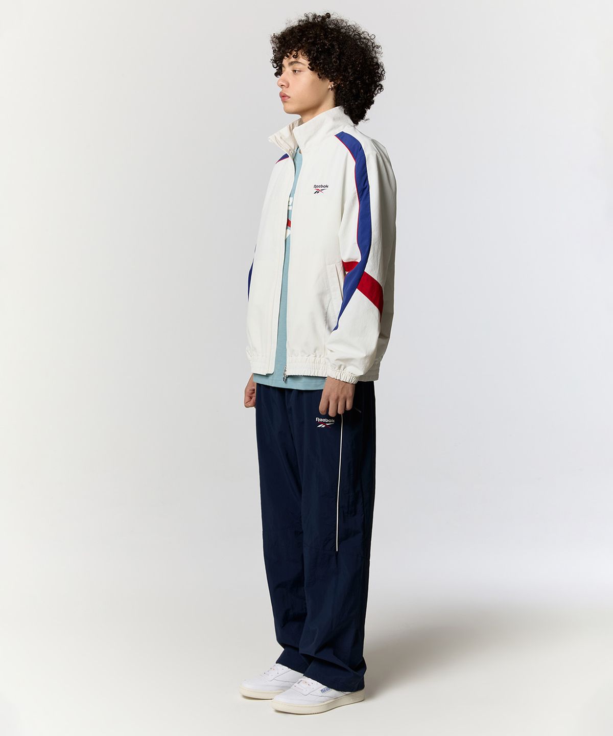 리복(REEBOK) 레전드 2WAY 웜업 팬츠 - 네이비