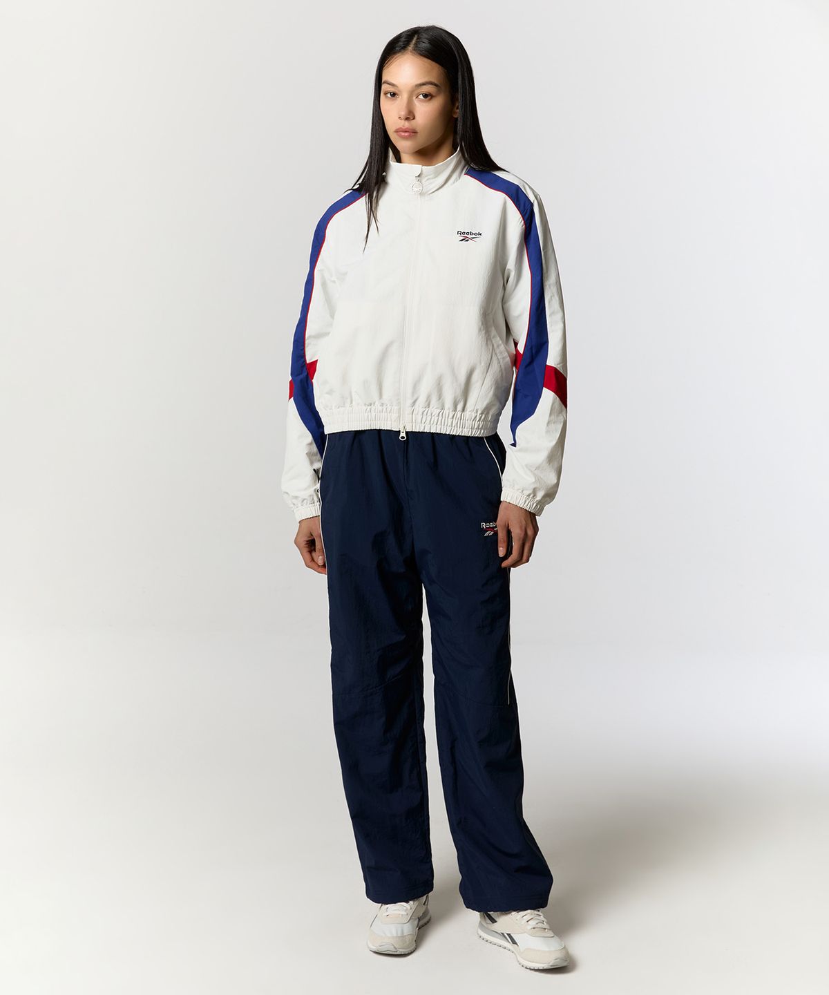 리복(REEBOK) 레전드 2WAY 웜업 팬츠 - 네이비