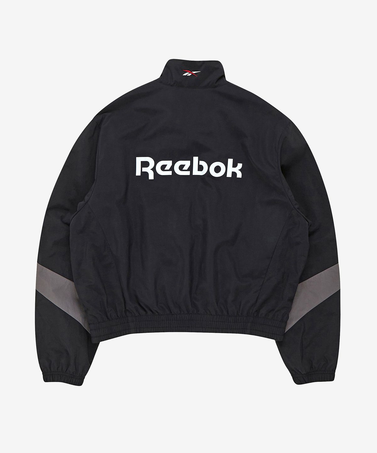 리복(REEBOK) 레전드 웜업 크롭 윈드 브레이커 (W)  - 블랙