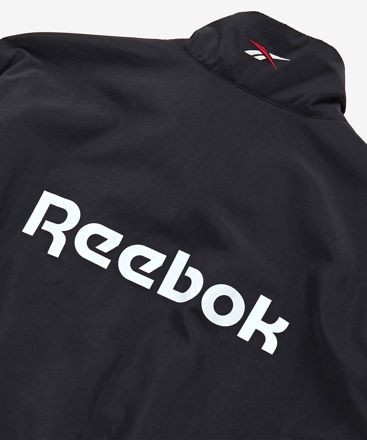 리복(REEBOK) 레전드 웜업 크롭 윈드 브레이커 (W)  - 블랙