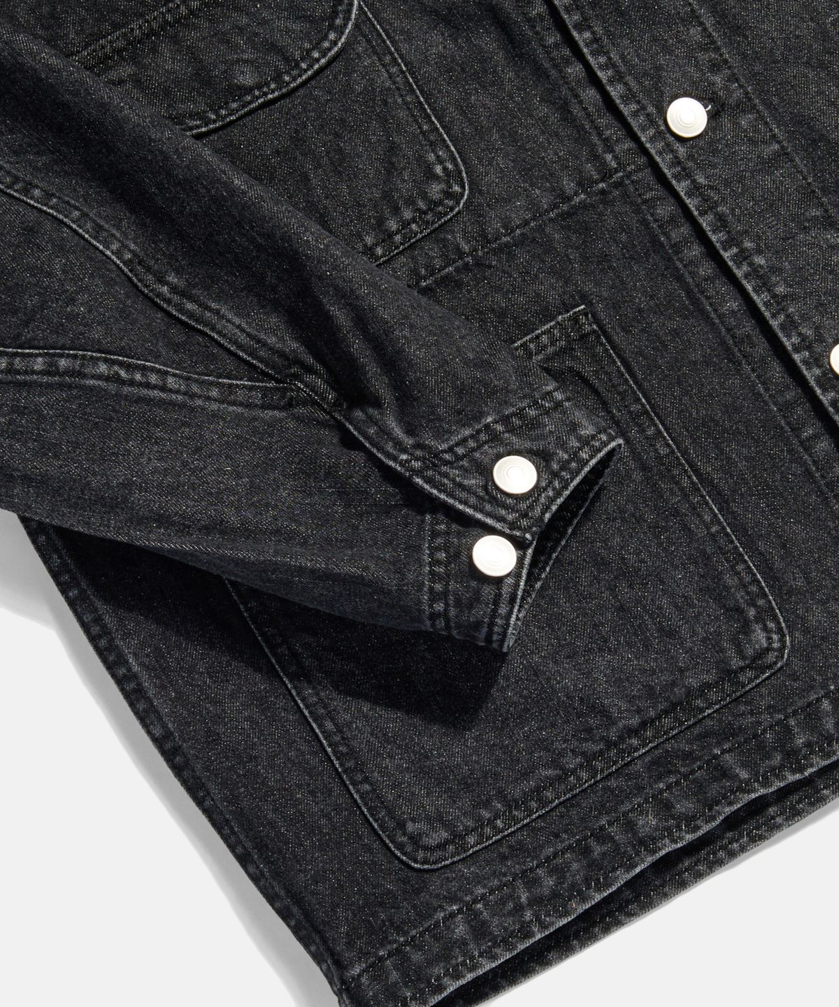 에스피오나지(ESPIONAGE) 50s American Denim Coverall Washed Black