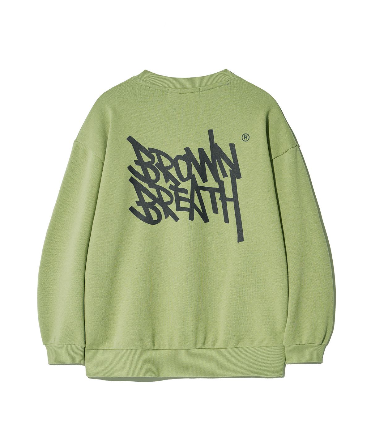 브라운브레스 키즈(BROWNBREATH KIDS) KIDS TAG CREWNECK - KHAKI