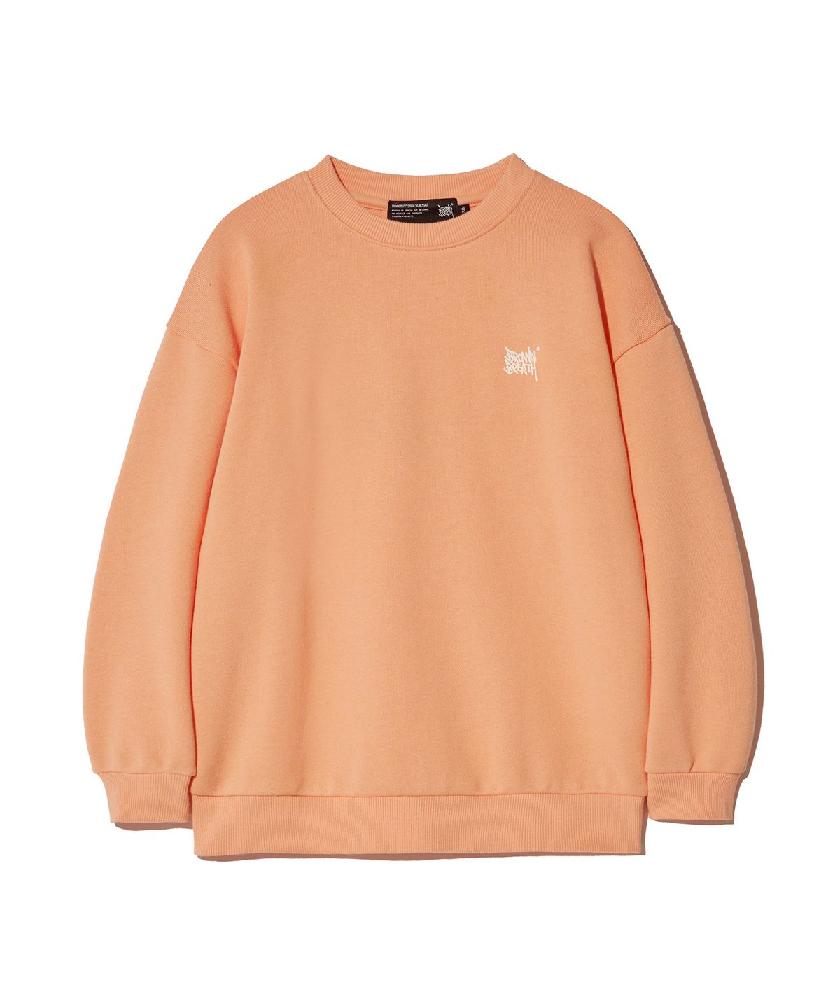 브라운브레스 키즈(BROWNBREATH KIDS) KIDS TAG CREWNECK - ORANGE