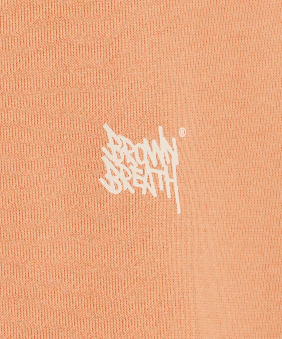 브라운브레스 키즈(BROWNBREATH KIDS) KIDS TAG CREWNECK - ORANGE