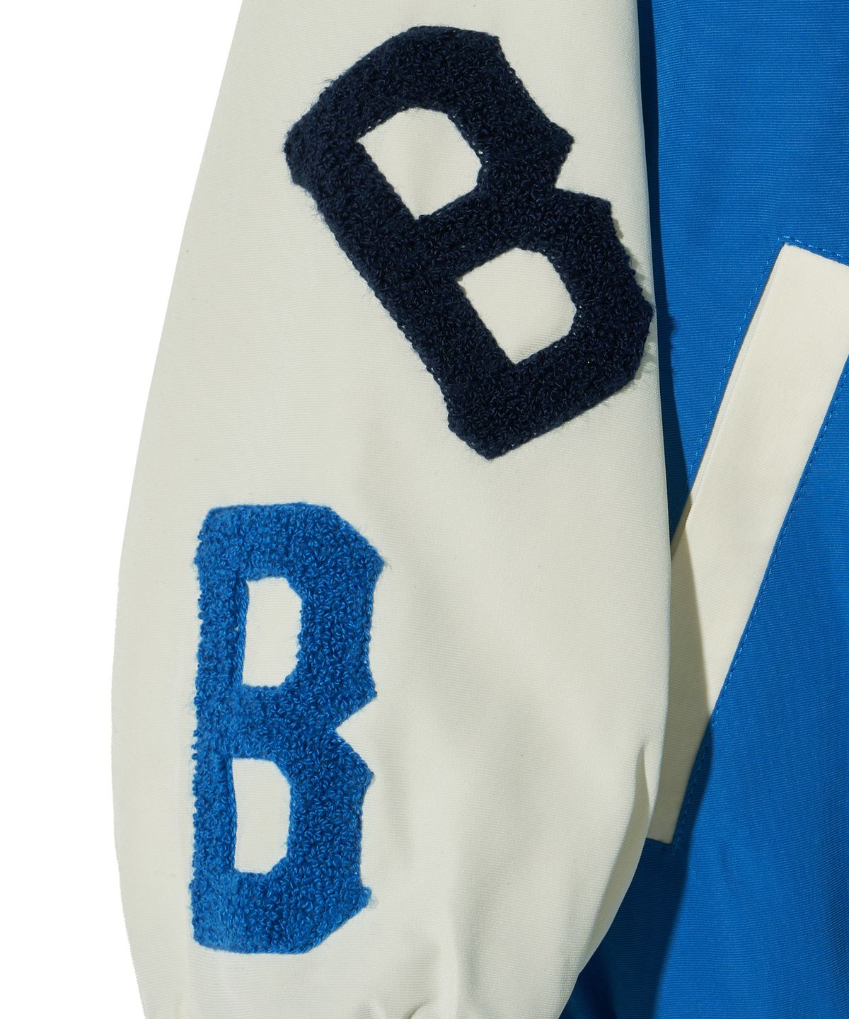 브라운브레스 키즈(BROWNBREATH KIDS) KIDS EMBLEM BASEBALL JACKET - BLUE