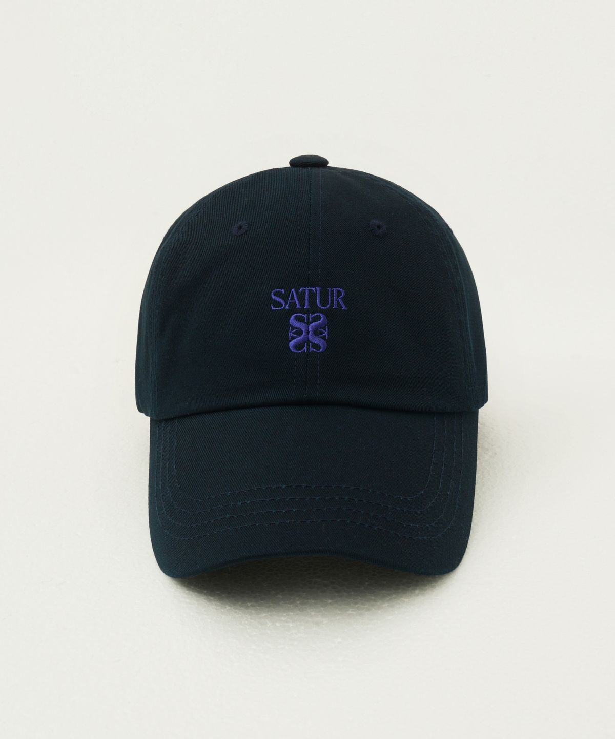 세터(SATUR) 클래식 로고 볼캡 아트 블루