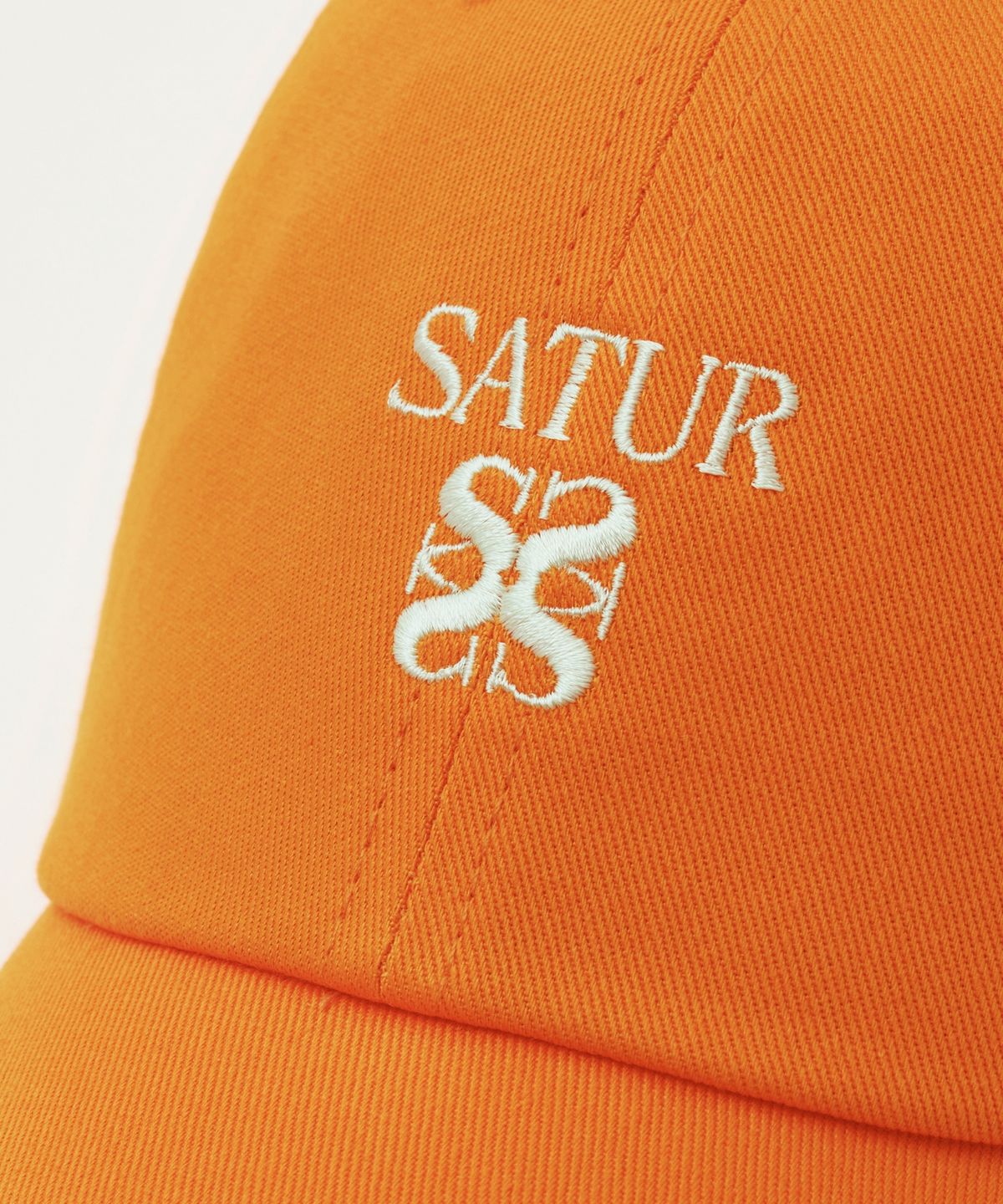 세터(SATUR) 클래식 로고 볼캡 오렌지