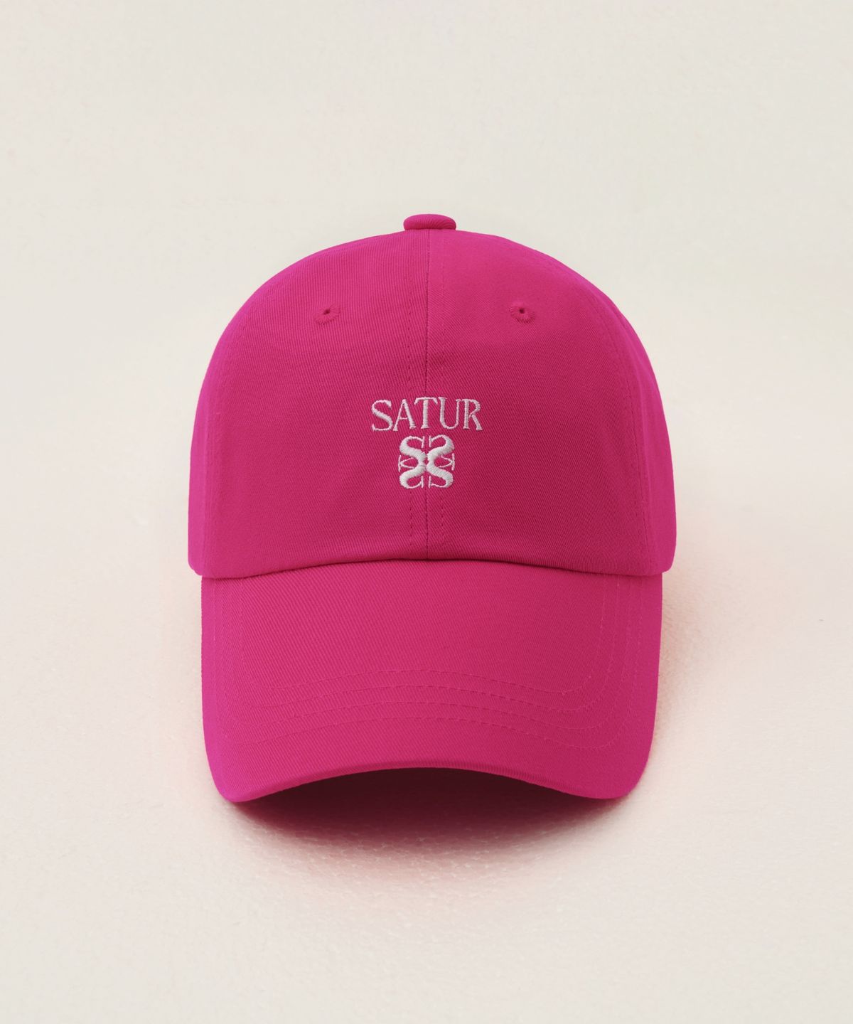 세터(SATUR) 클래식 로고 볼캡 핑크