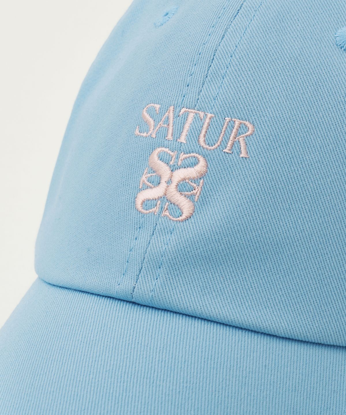 세터(SATUR) 클래식 로고 볼캡 스카이 블루