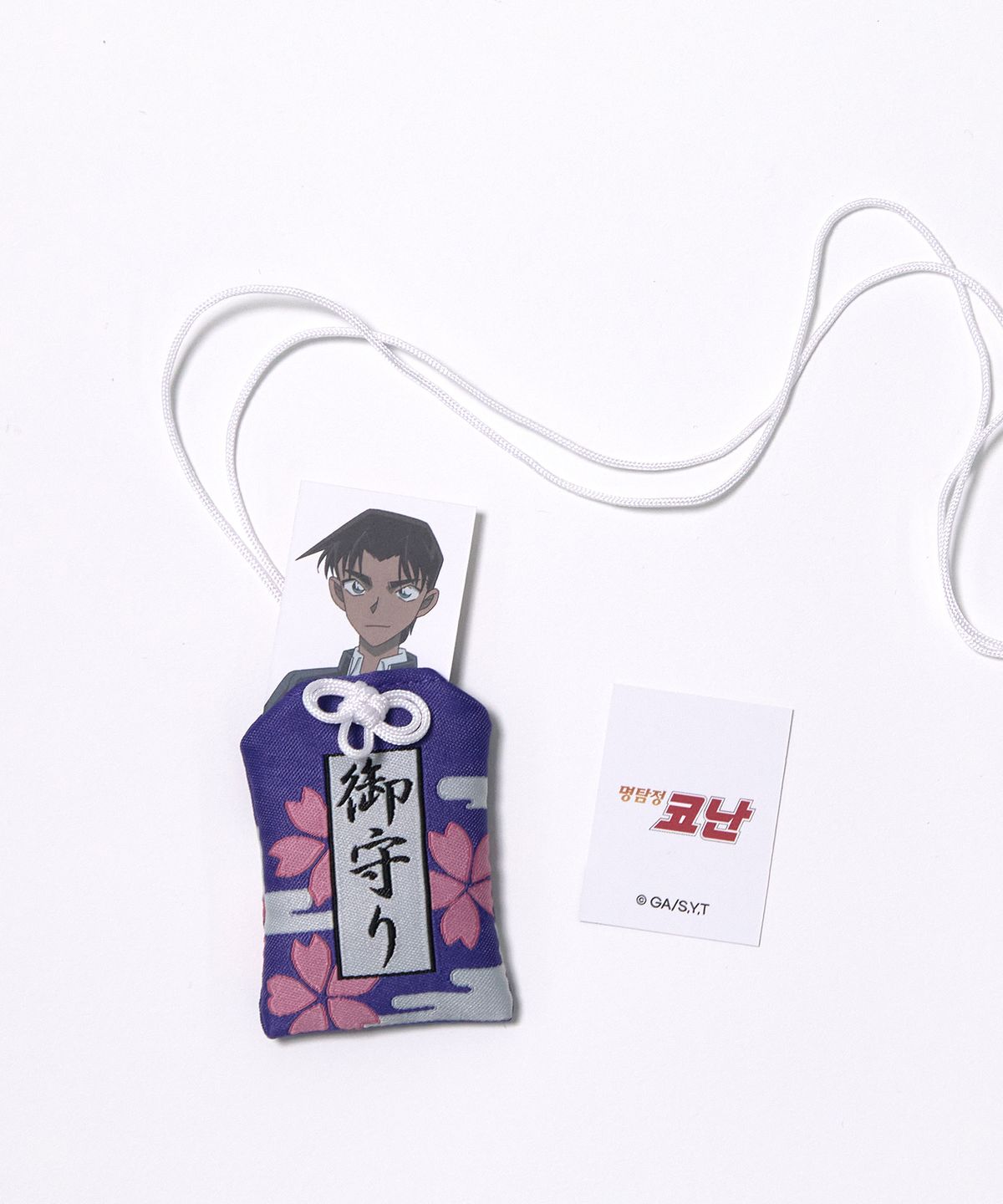 댄꼼마(DANCOMMA) 명탐정 코난 하인성 복조리 부적 +포토카드