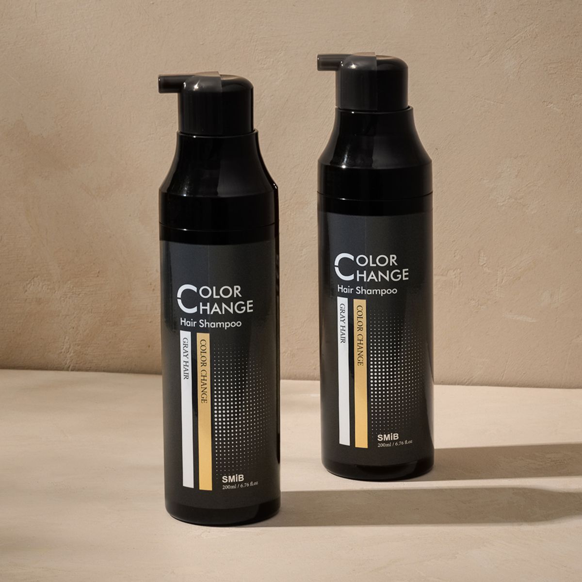 스미브(SMIB) 비건 천연 염색 샴푸 200ml  - 내추럴 브라운