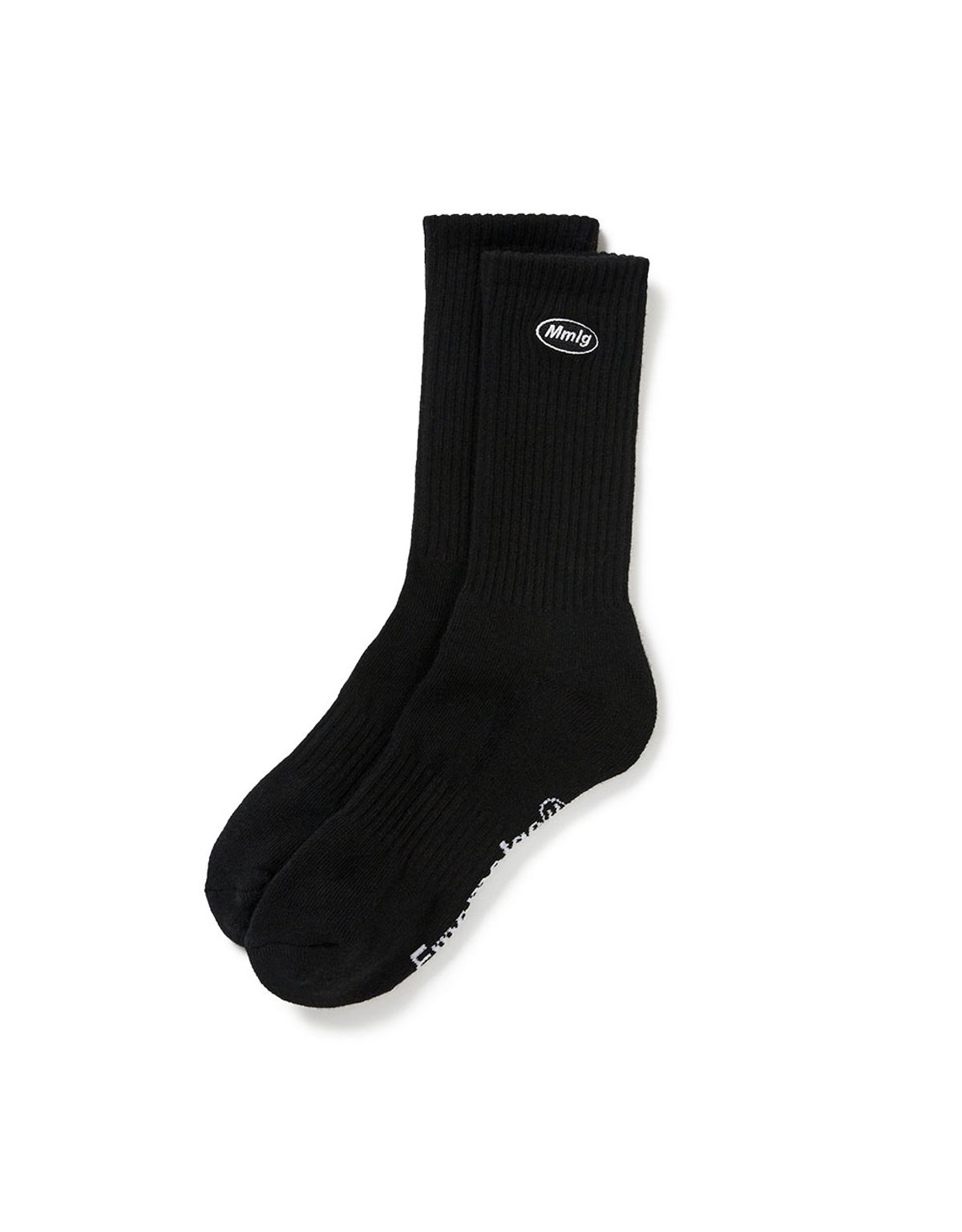 엠엠엘지(MMLG) [Mmlg] MMLG LOGO SOCKS 3PACK (BLACK)