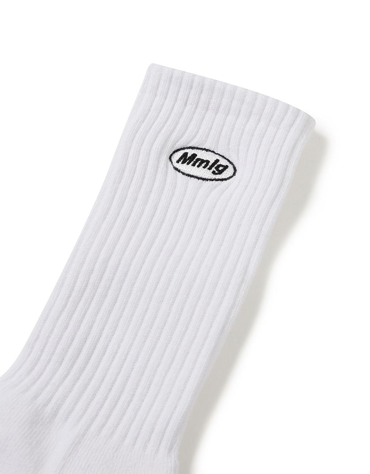 엠엠엘지(MMLG) [Mmlg] MMLG LOGO SOCKS 3PACK (WHITE)
