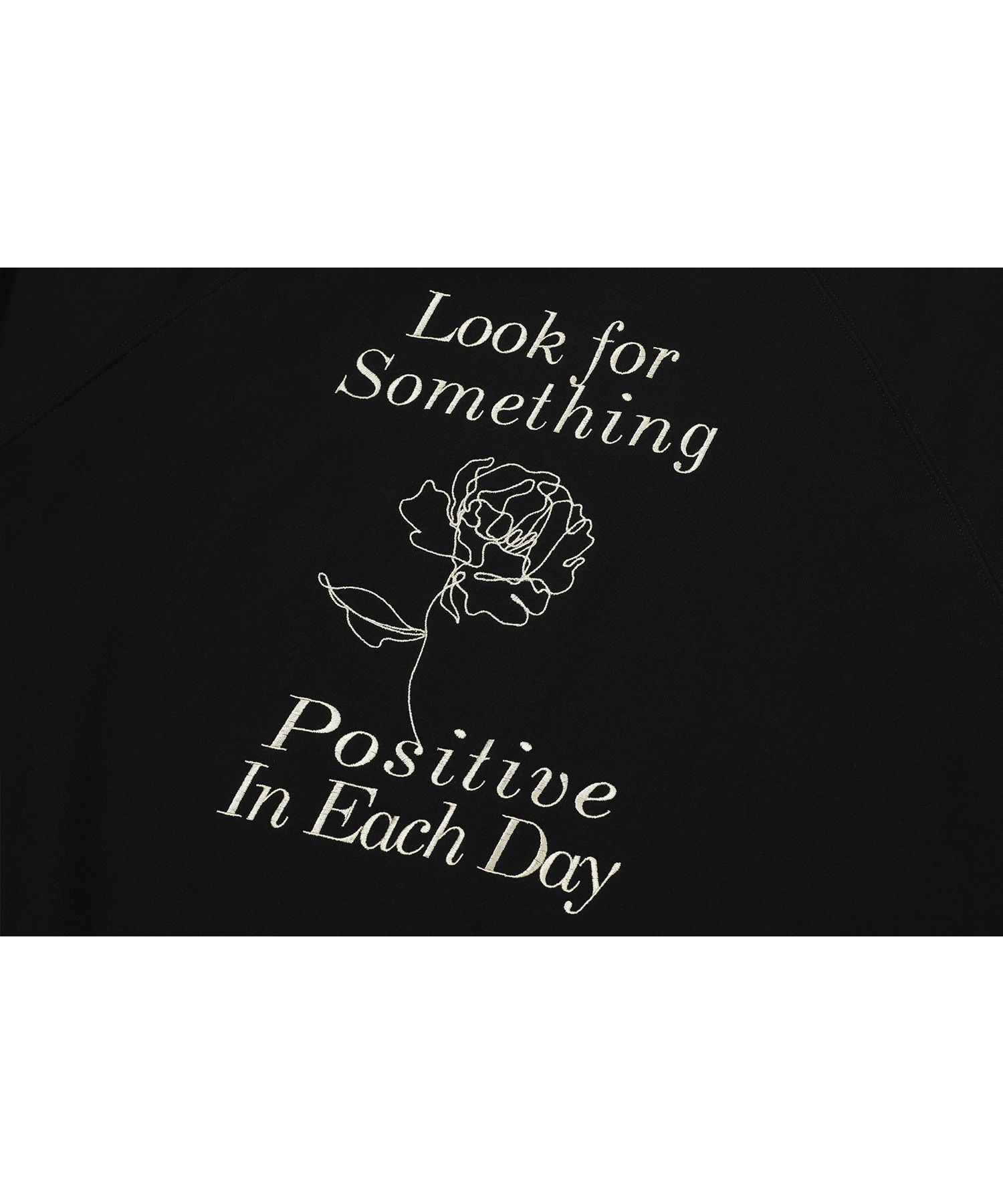 【CPGN STUDIO】25SS★ Positive Embroidery Raglan Sweatshirt MUSINSA | CPGN STUDIO Positive embroidery raglan sweatshirt