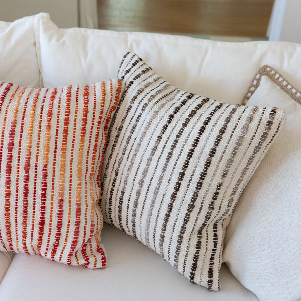 쿠션이야기(CUSHIONSTORY) 인도 수입 마하라니 쿠션 커버 블루 50x50