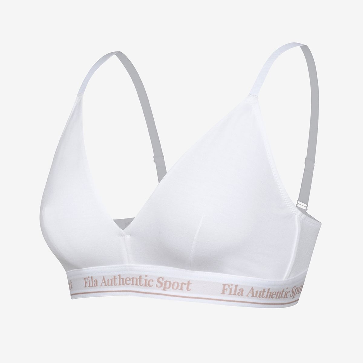 휠라언더웨어(FILA UNDERWEAR) 벨로 소프트 트라이앵글 브라(FI4BAH1103FWHI)