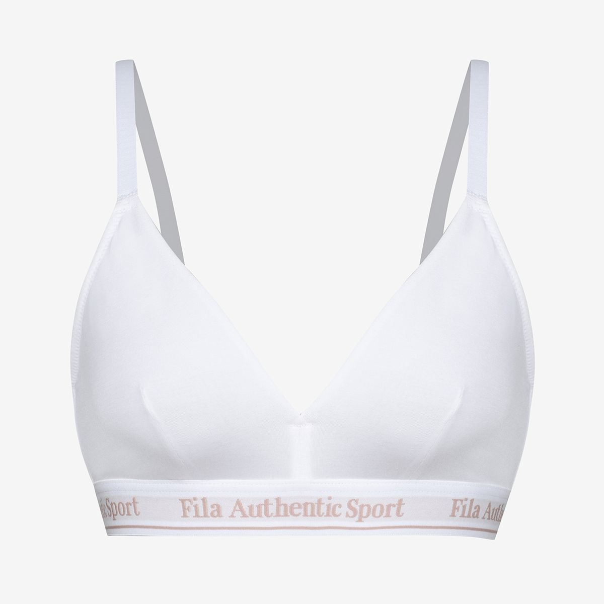 휠라언더웨어(FILA UNDERWEAR) 벨로 소프트 트라이앵글 브라(FI4BAH1103FWHI)