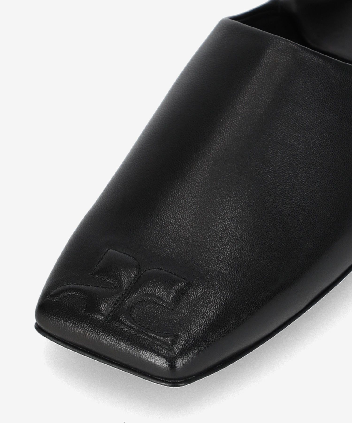 MUSINSA | COURREGES Heritage Shadow Mule - Black