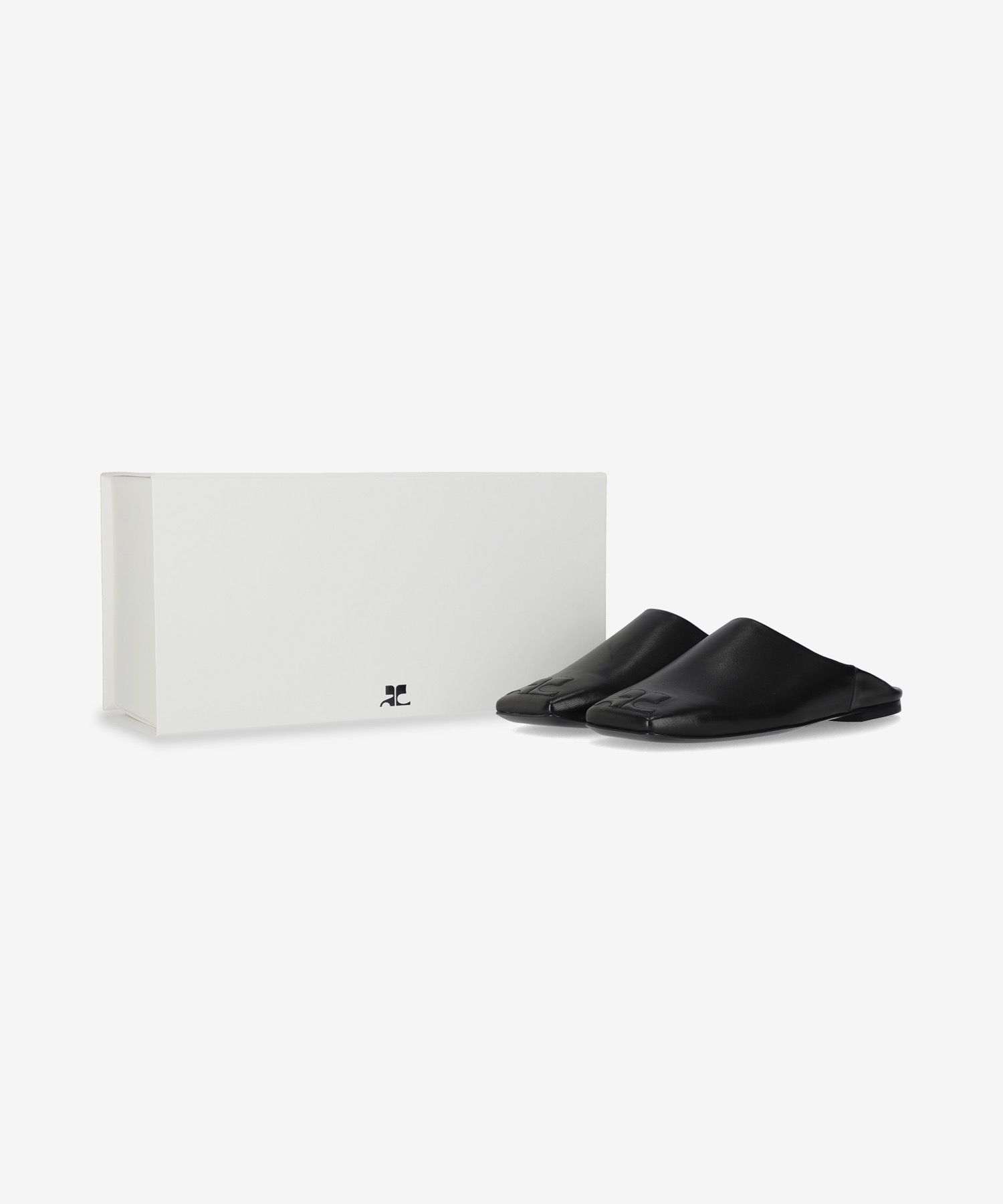 ローファー・オックスフォード Courreges 125SCS108VY0003 Closed Heritage shadow mules 27047371_57148982_600.jpg