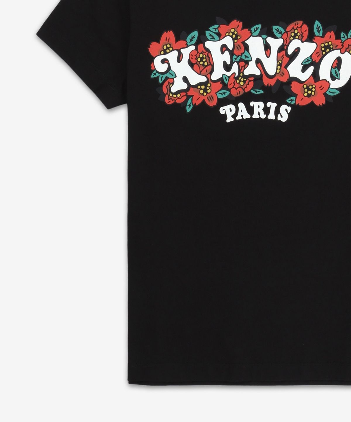 겐조(KENZO) 겐조 베르디 마켓 반소매 티셔츠 - 블랙 / FF52TS1494SO99J