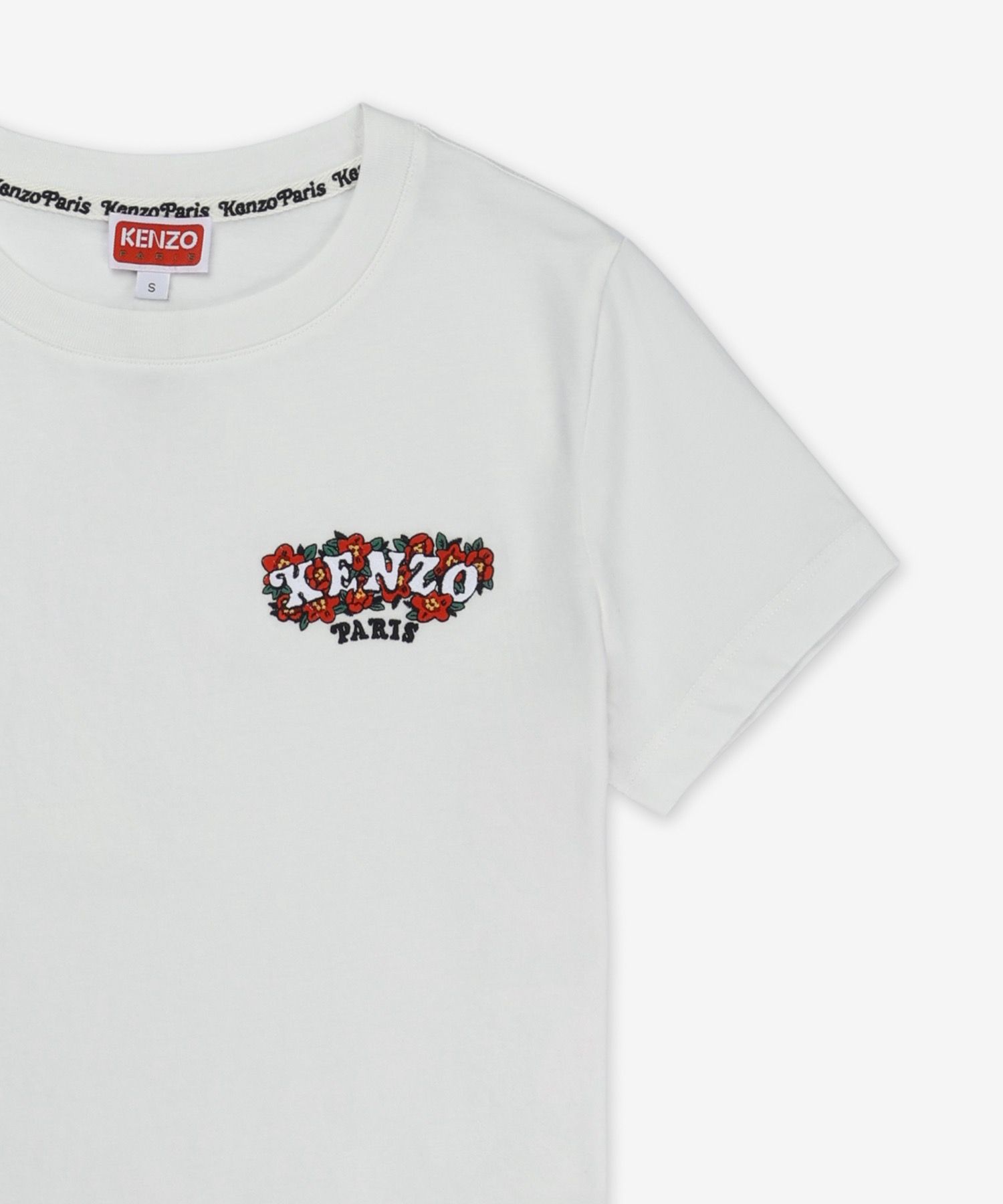 ★KENZO★ Kenzo Verdi Market Short Sleeve T-Shirt Off White MUSINSA | KENZO KENZO VERDI MARKET SLEEVE T-SHIRT - OFF