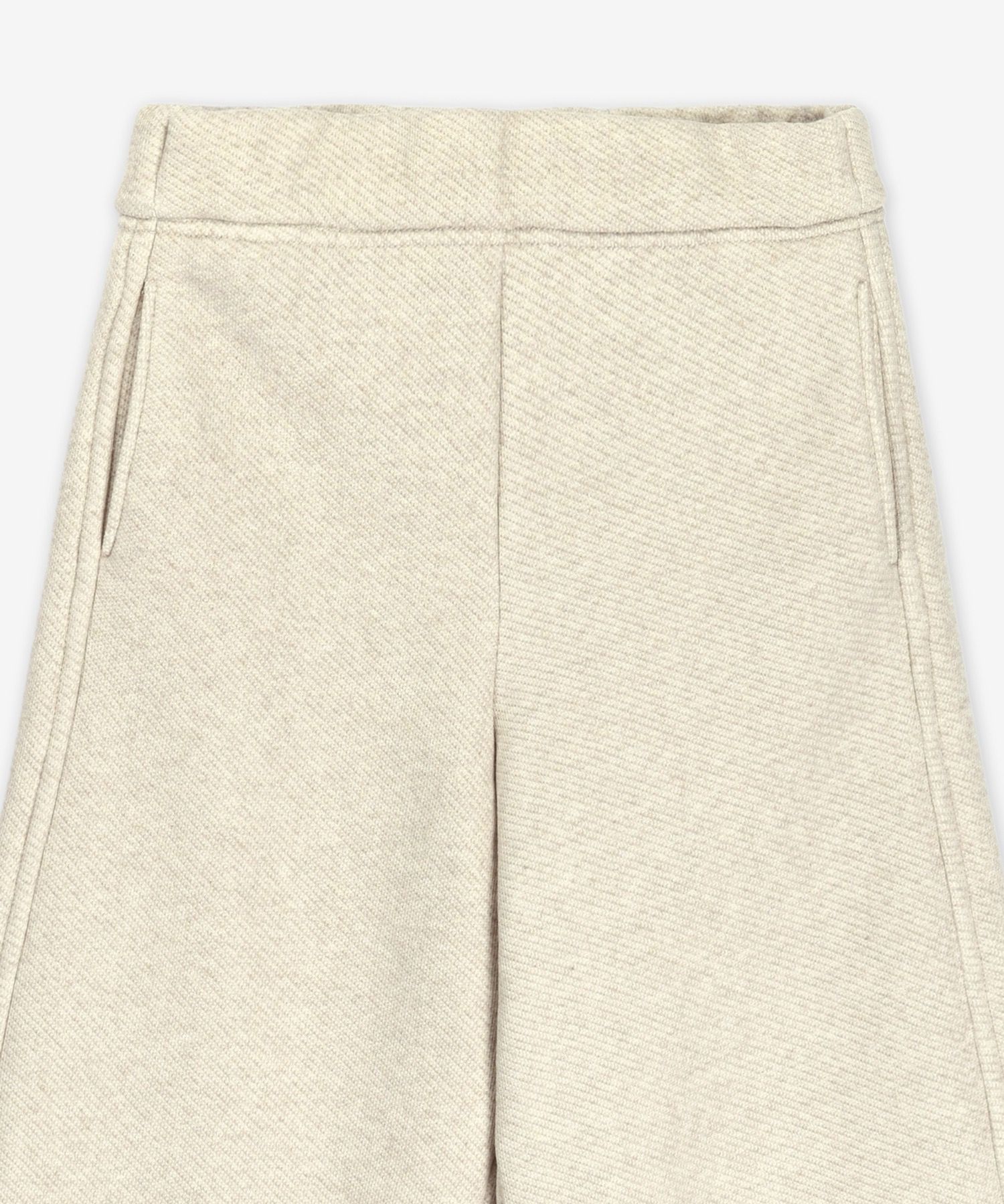 ★Max Mara★ TAE WIDE LEG JOGGER PANTS ALBINO 25117810586000 MAX MARA Rino Wool Knit Wide Jogger Pants Max Mara