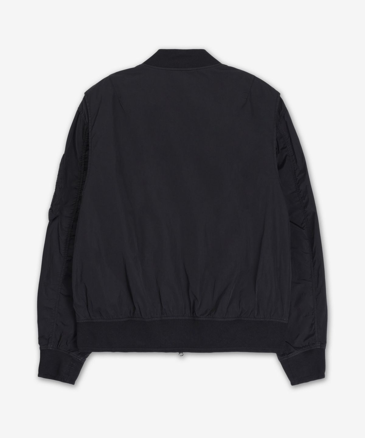 씨피 컴퍼니(CP Company) 크롬 R 멀티포켓 봄버 재킷 - 블랙 / 18CMOW010A005904G999