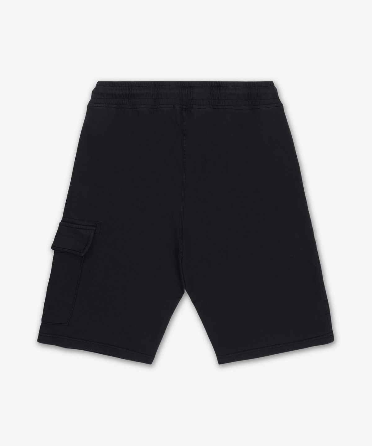 씨피 컴퍼니(CP Company) 라이트 플리스 카고 렌즈 쇼츠 팬츠 - 블랙 / 18CMSB069A002246G999