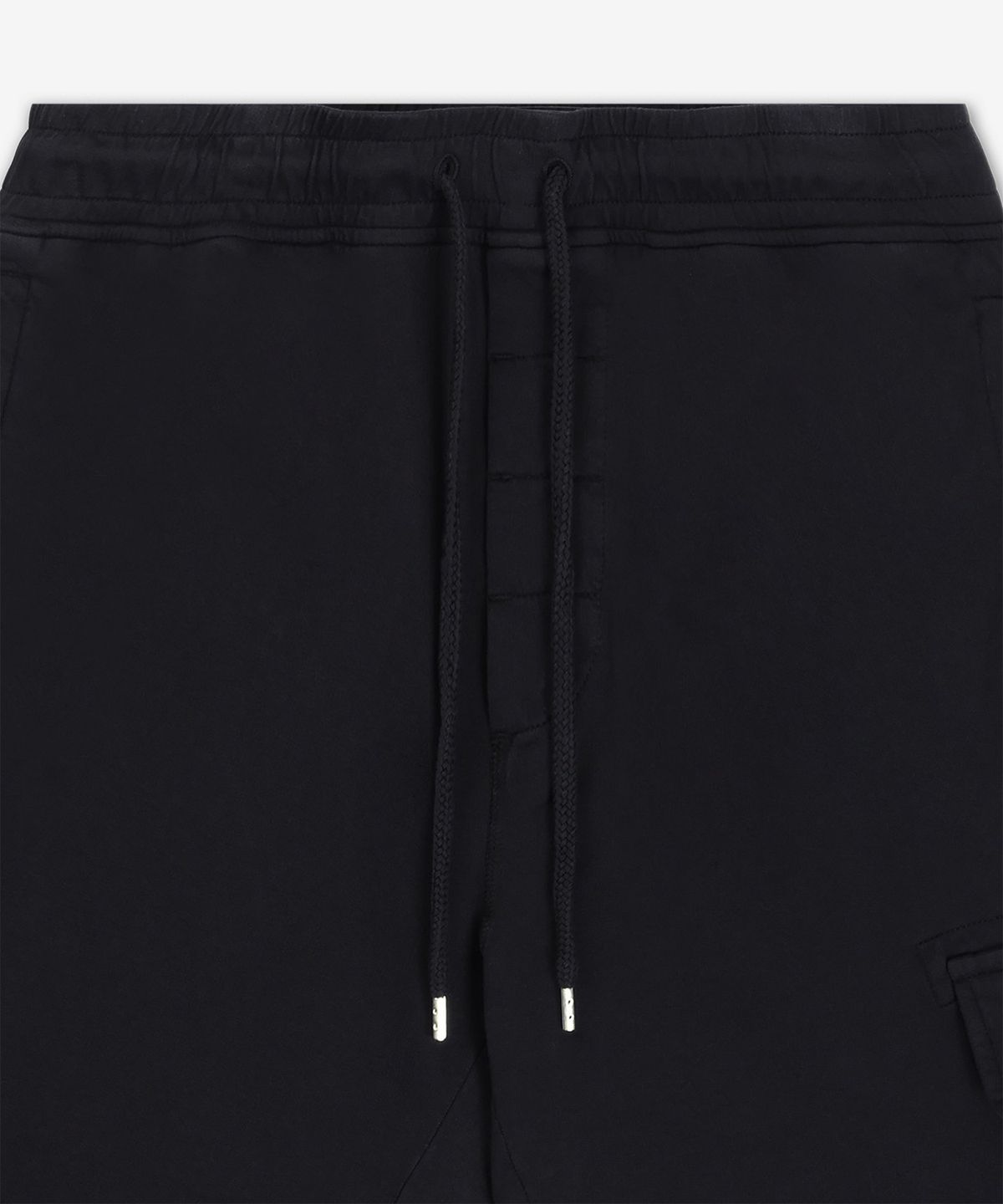 씨피 컴퍼니(CP Company) 라이트 플리스 카고 렌즈 쇼츠 팬츠 - 블랙 / 18CMSB069A002246G999